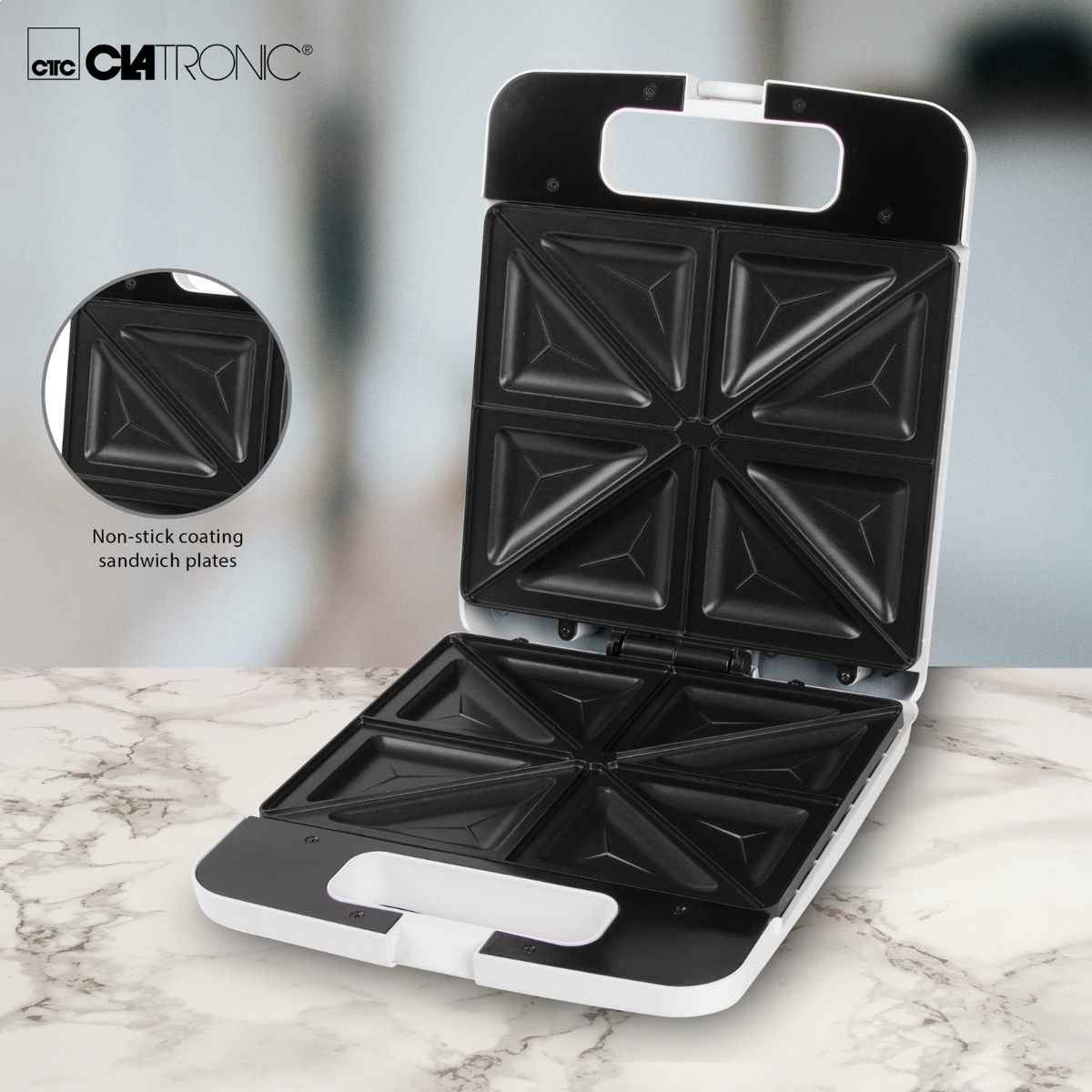 Сэндвичница Clatronic ST 3629 - фото 5