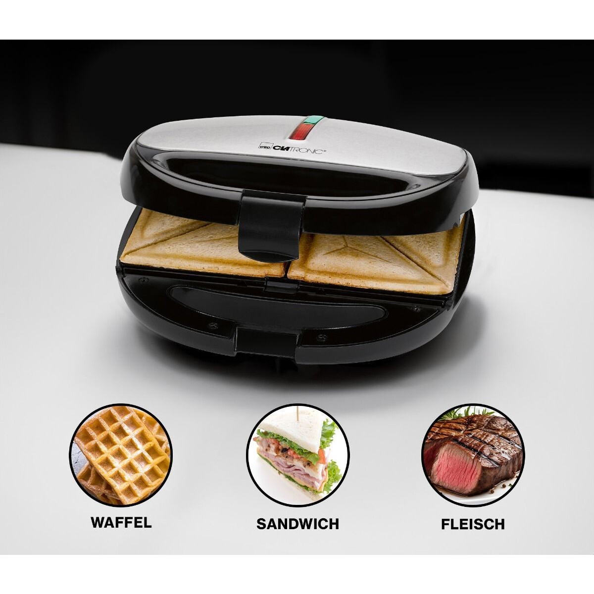 Мультипекарь Clatronic ST/WA 3670 Multigrill - фото 4