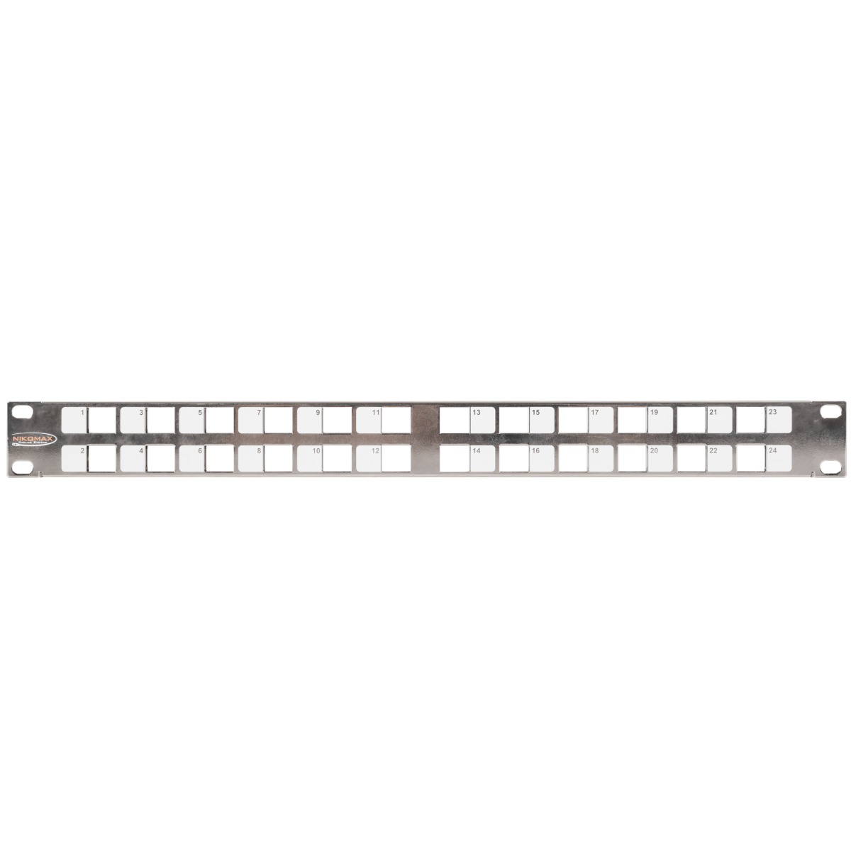 Патч-панель NIKOMAX NMC-RP24-BLANK-AN-1U-MT