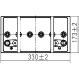 Аккумуляторная батарея WBR GPC12-115-2