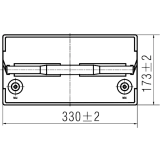 Аккумуляторная батарея WBR MBC12-115 (MBC12-115 WBR)