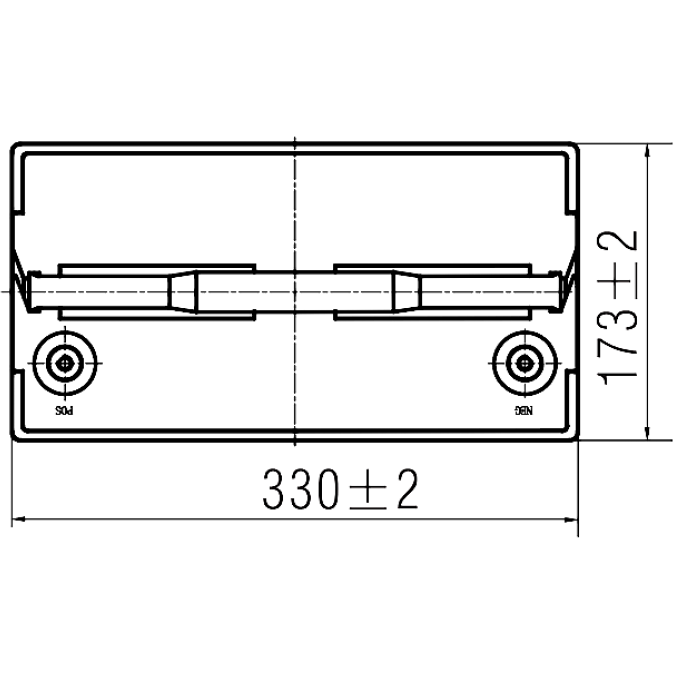 Аккумуляторная батарея WBR MBC12-115 - MBC12-115 WBR - фото 3