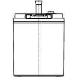 Аккумуляторная батарея WBR MBC12-115 (MBC12-115 WBR)