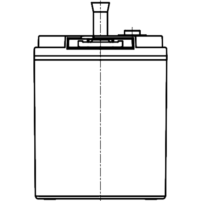 Аккумуляторная батарея WBR MBC12-115 - MBC12-115 WBR - фото 5