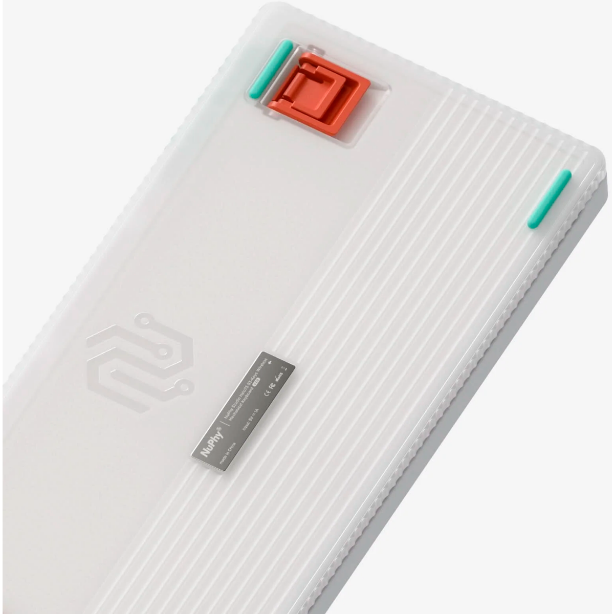 Клавиатура NuPhy Halo 75 V2 Wireless (Mint Switch) RGB White - Halo75v2-IW-33 - фото 4