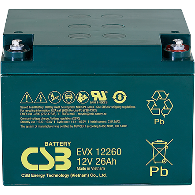 Аккумуляторная батарея CSB EVX 12260