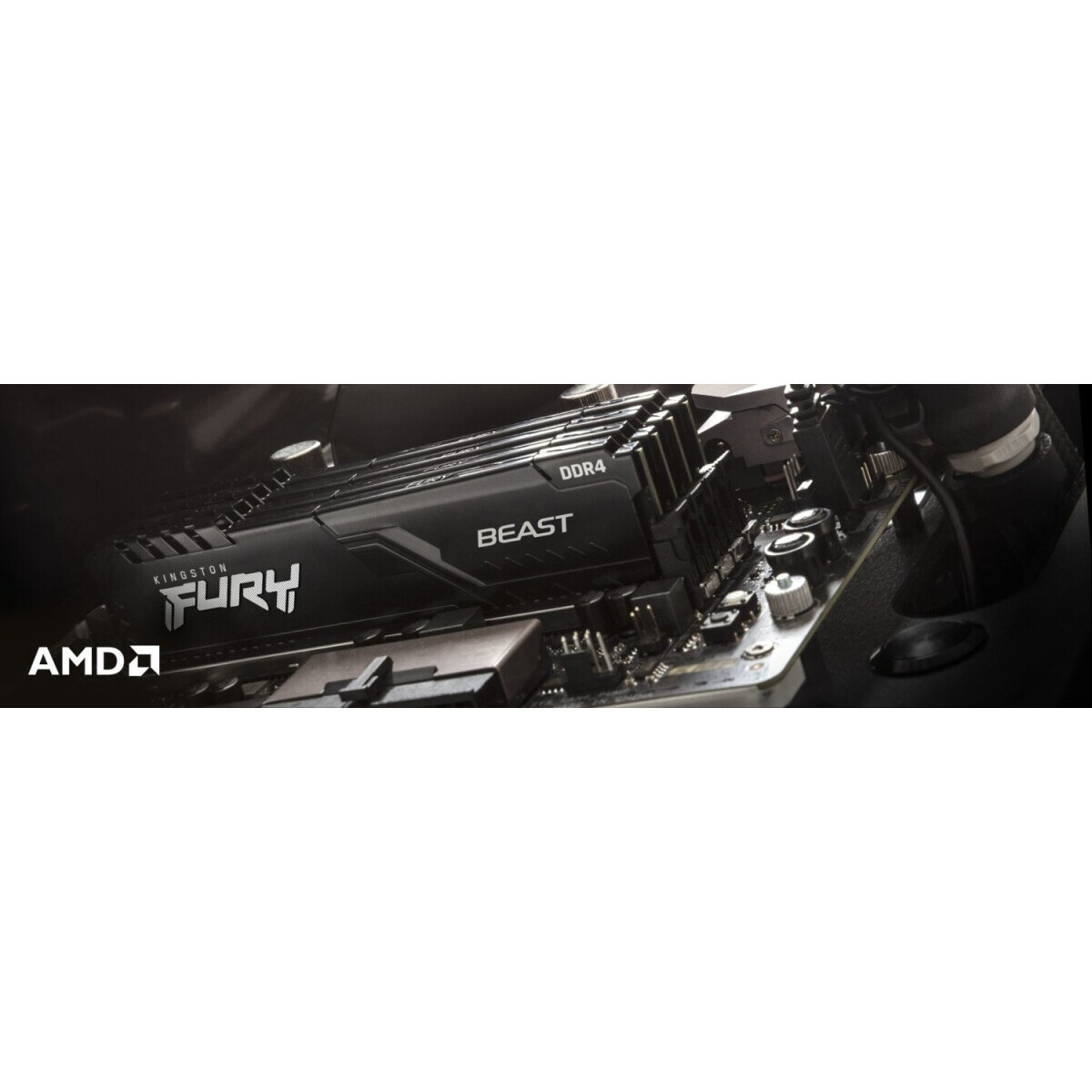 Оперативная память 32GB DDR4 3200MHz Kingston Fury Beast