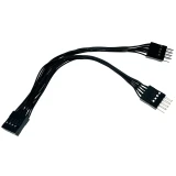 Разветвитель USB 2.0 (9pin F) - 2x USB 2.0 (9pin M), 0.15м, Espada Ei9to215