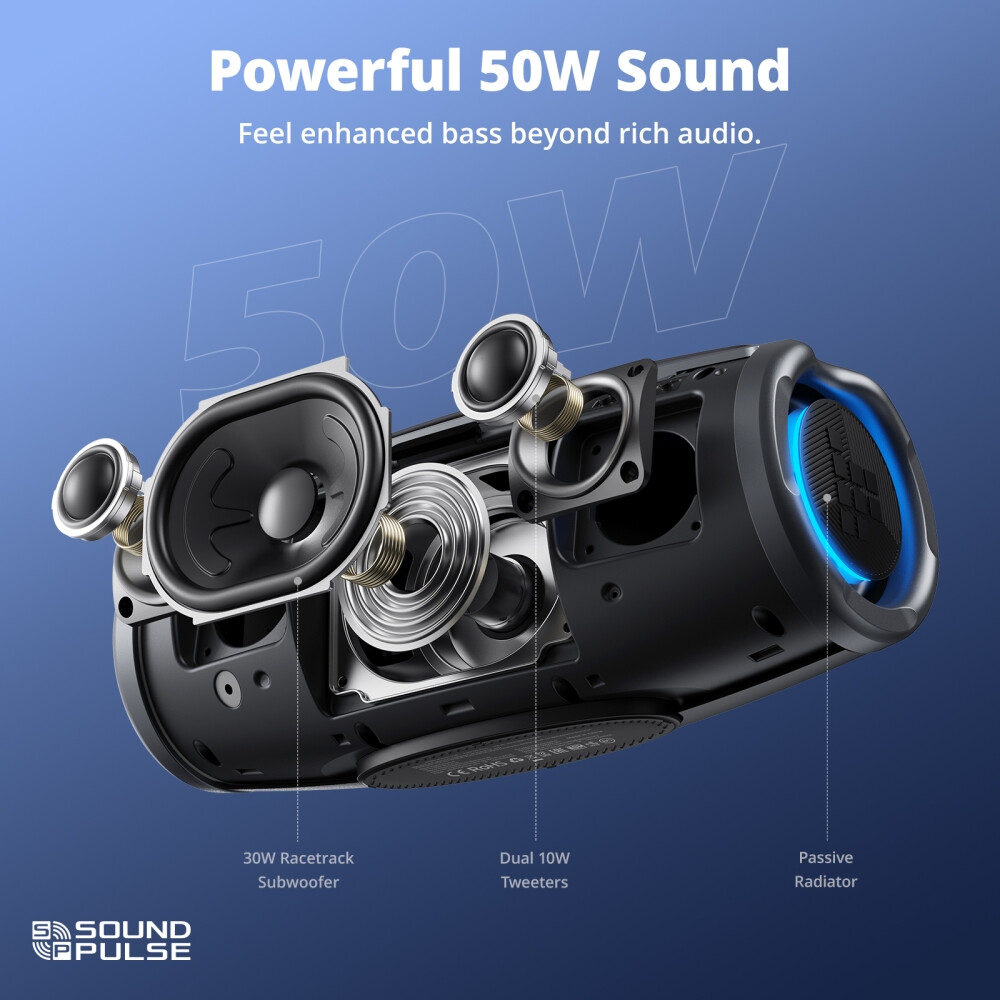 Портативная акустика Tronsmart Mirtune S100 Black - фото 2