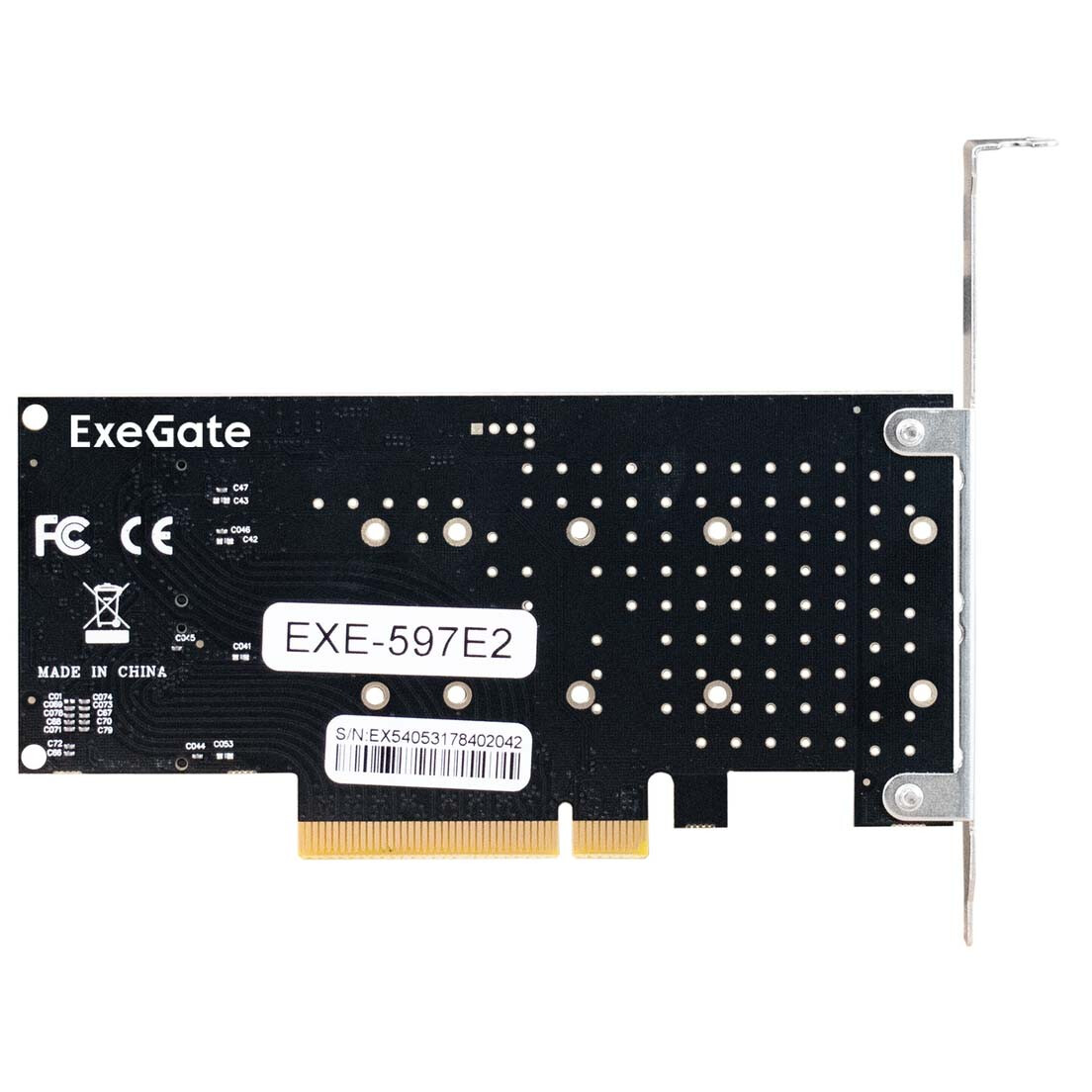Переходник PCI-E - M.2 ExeGate EXE-597E2 - EX298298RUS - фото 4