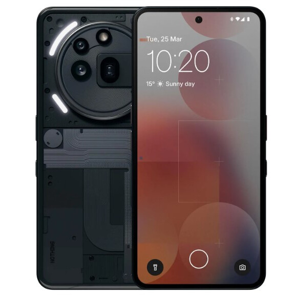Смартфон Nothing Phone (3a) Pro 12/256Gb Black - A10400169