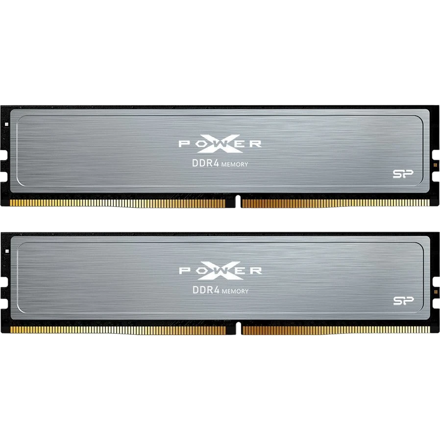 Оперативная память 16Gb DDR4 3200MHz Silicon Power XPower Pulse (SP016GXLZU320BDI) (2x8Gb KIT)