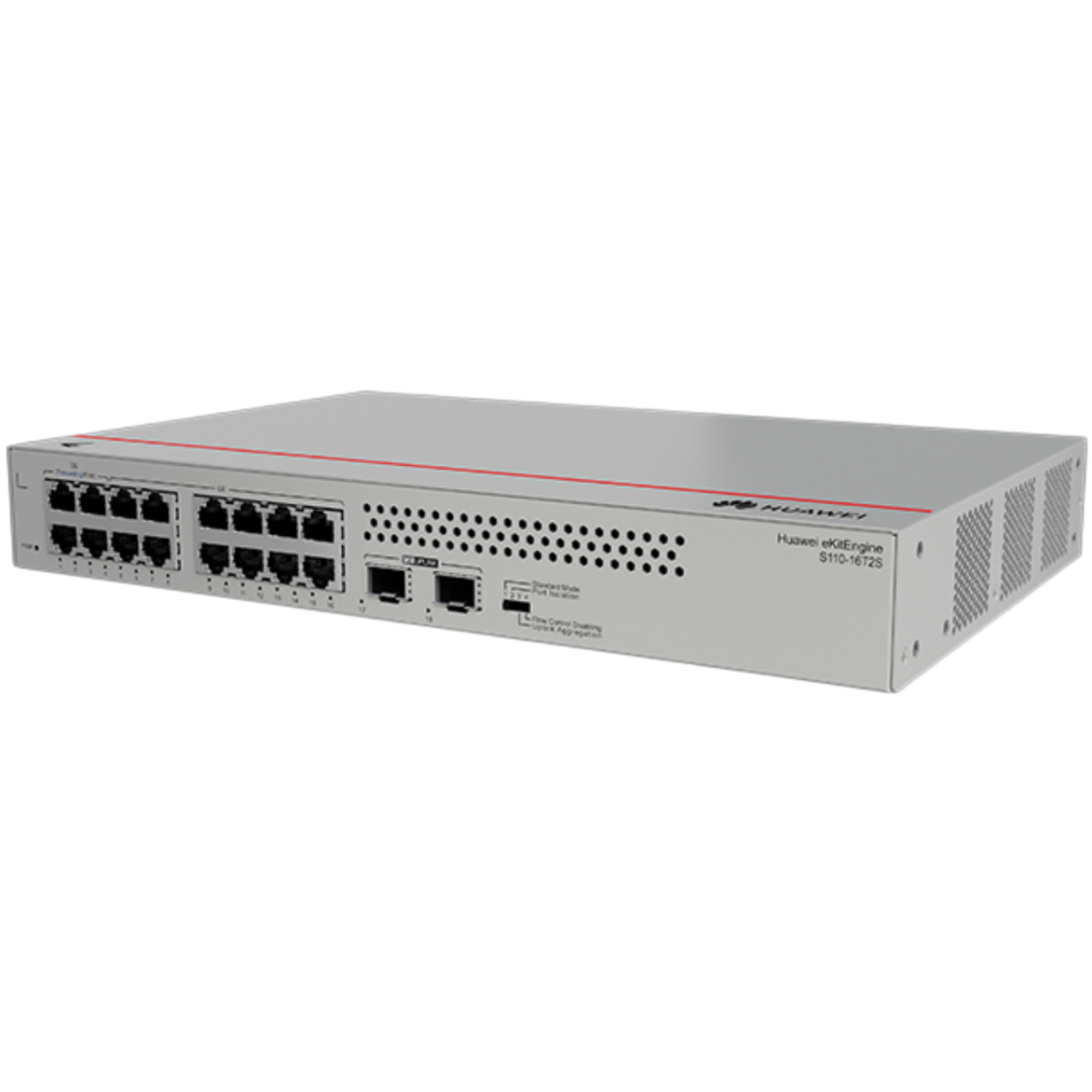 Коммутатор (свитч) Huawei S110-16T2S - 98012200 - фото 2