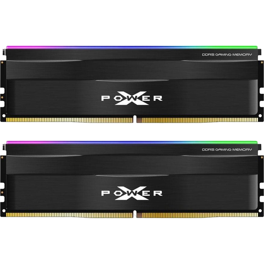 Оперативная память 32Gb DDR5 6000MHz Silicon Power XPower Zenith RGB (SP032GXLWU60AFDF) (2x16Gb KIT)