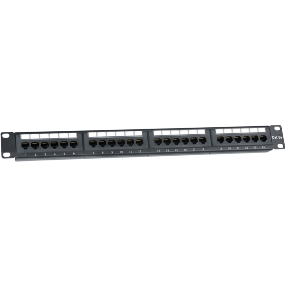 Патч-панель NEOMAX NM-PP-1U24P-SC5E-D-102-BK