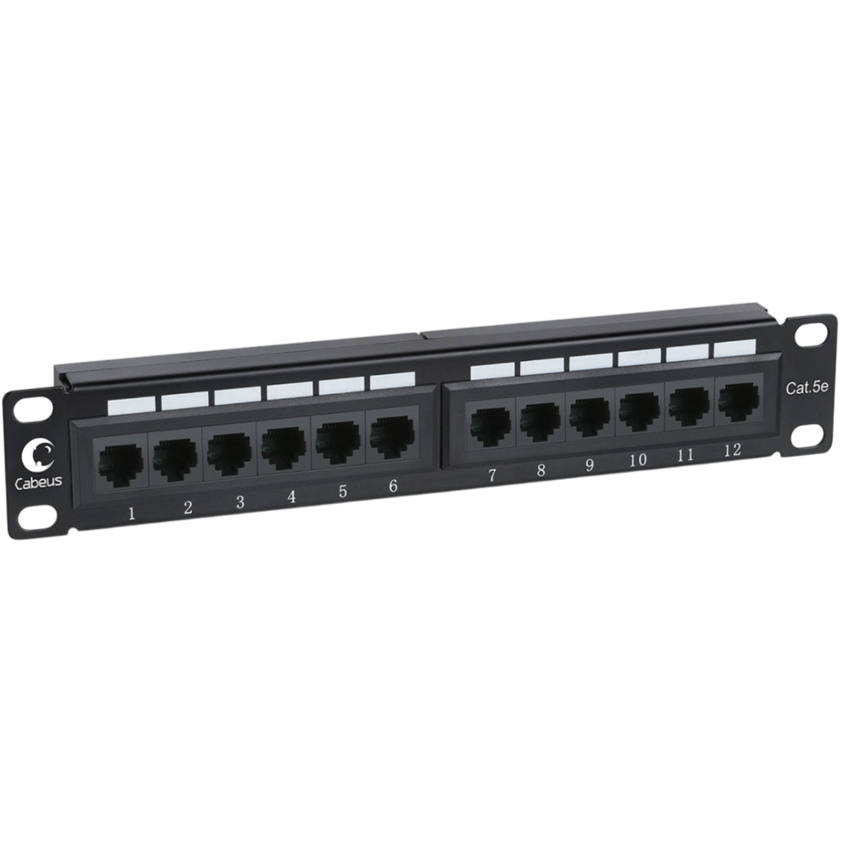 Патч-панель Cabeus PL-12-Cat.5e 10"-Dual
