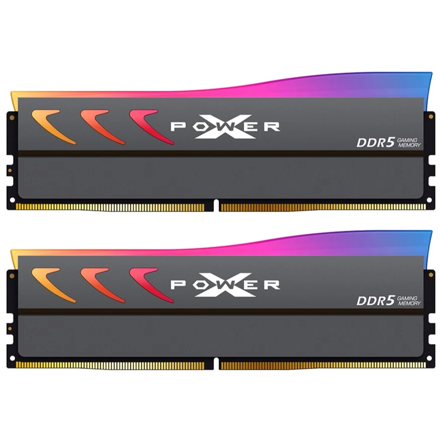 Оперативная память 32Gb DDR5 6000MHz Silicon Power XPower Storm RGB (SP032GXLWU60AFDK) (2x16Gb KIT)