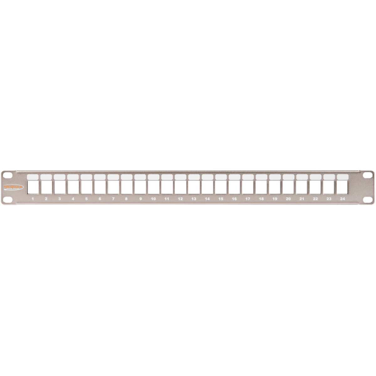 Патч-панель NIKOMAX NMC-RP24-BLANK-1U-MT