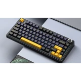 Клавиатура AULA F75 Black-Dark Blue-Orange (Light Green Switches)