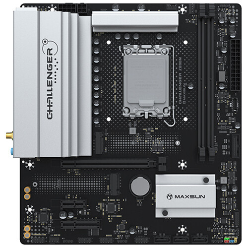 Материнская плата Maxsun Challenger Z890M WIFI - MS-Challenger Z890M WIFI