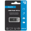 USB Flash накопитель 128Gb MAXVI MK Dark Grey - FD128GBUSB20C10MK - фото 3