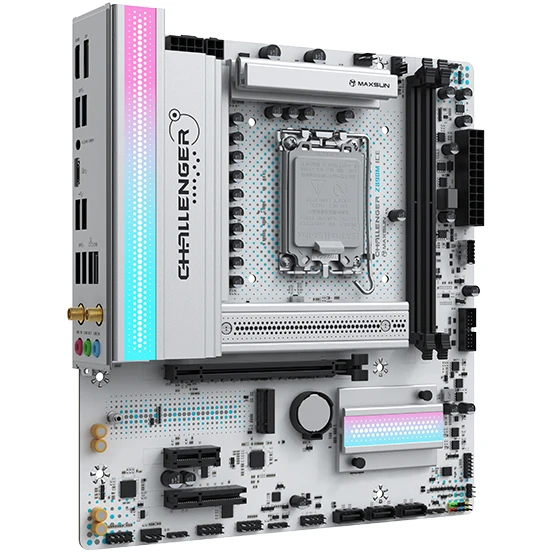 Материнская плата Maxsun Challenger Z890M WIFI ICE - MS-Challenger Z890M WIFI ICE - фото 2