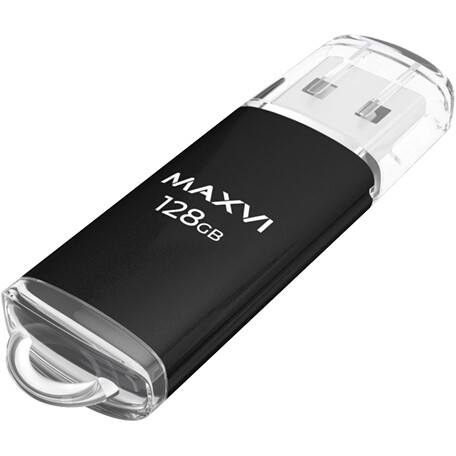 USB Flash накопитель 128Gb MAXVI MP Black - FD128GBUSB20C10MP