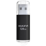 USB Flash накопитель 128Gb MAXVI MP Black (FD128GBUSB20C10MP)