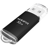 USB Flash накопитель 32Gb MAXVI MP Black (FD32GBUSB20C10MP)