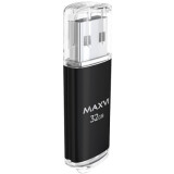 USB Flash накопитель 32Gb MAXVI MP Black (FD32GBUSB20C10MP)