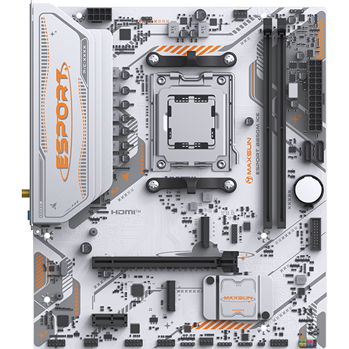 Материнская плата Maxsun eSport B850M WIFI ICE - MS-eSport B850M WIFI ICE