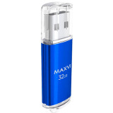USB Flash накопитель 32Gb MAXVI MP Blue (FD32GBUSB20C10MP)
