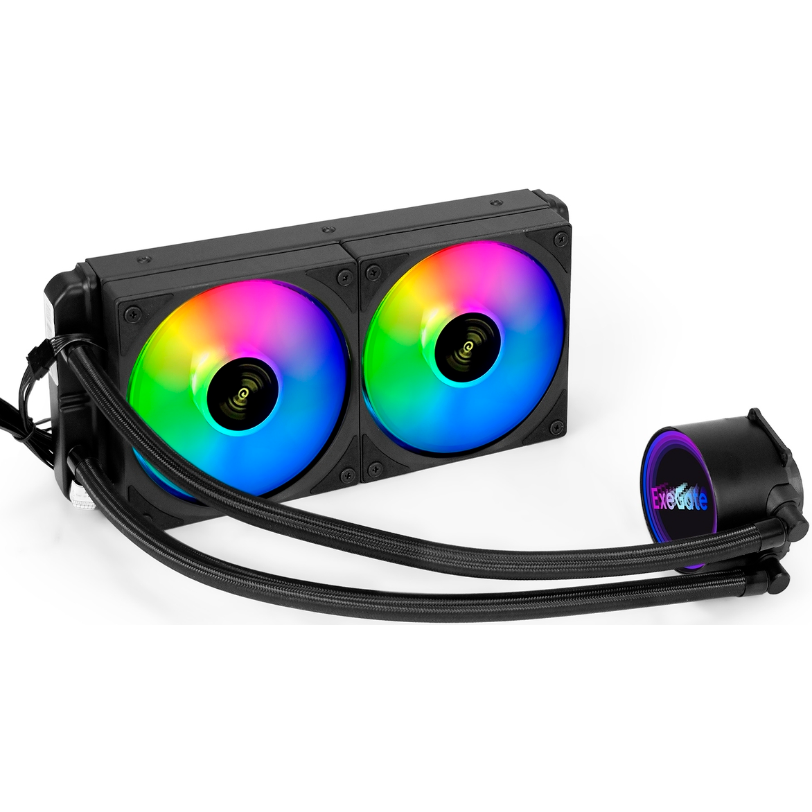 Система жидкостного охлаждения ExeGate BlackWater-240V3.PWM.ARGB