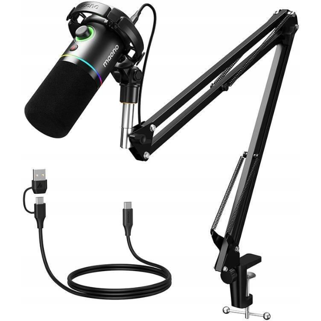 Микрофон MAONO PD200XS USB/XLR Set with Boom Arm