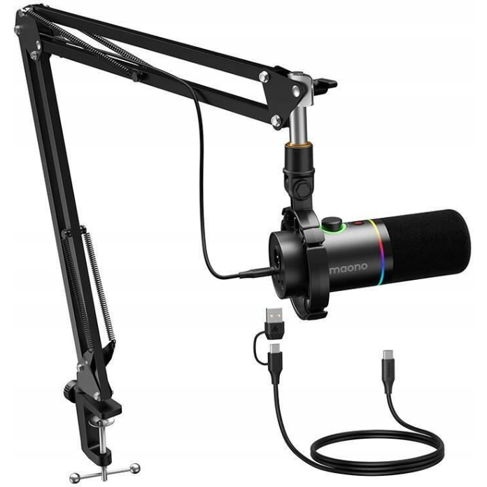Микрофон MAONO PD200XS USB/XLR Set with Boom Arm - фото 3