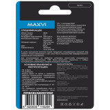USB Flash накопитель 16Gb MAXVI SF Black (FD16GBUSB20C10SF)