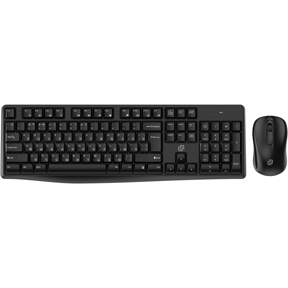 Клавиатура + мышь Oklick S260W Black - 2066170