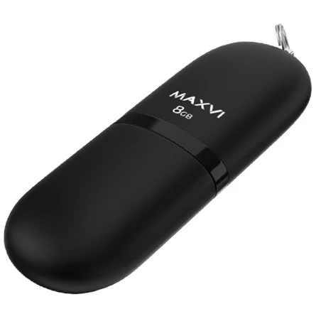 USB Flash накопитель 8Gb MAXVI SF Black - FD8GBUSB20C10SF