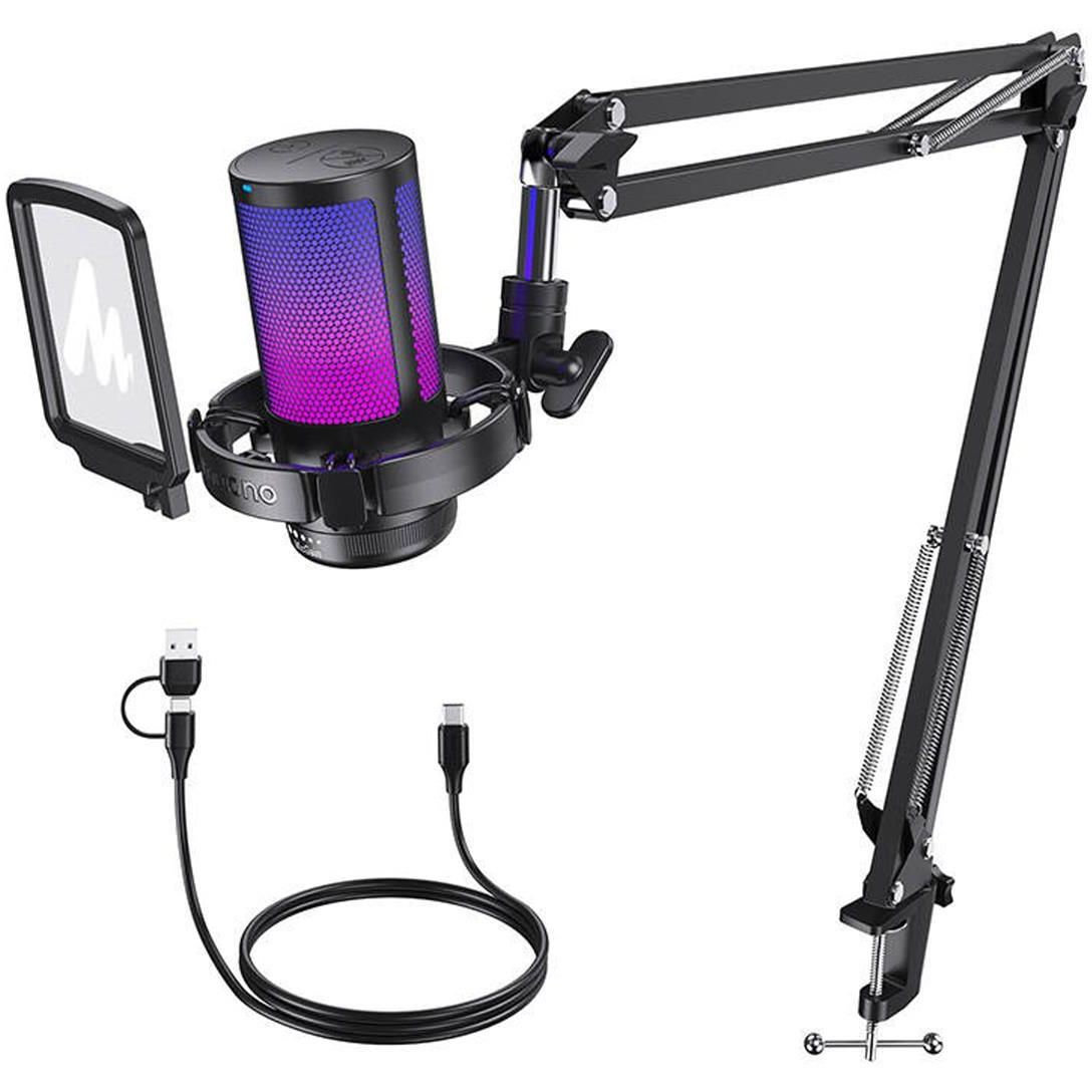 Микрофон MAONO DGM20S GamerWave RGB Black - фото 3