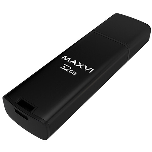 USB Flash накопитель 32Gb MAXVI MP2 Black - FD32GBUSB20C10MP2