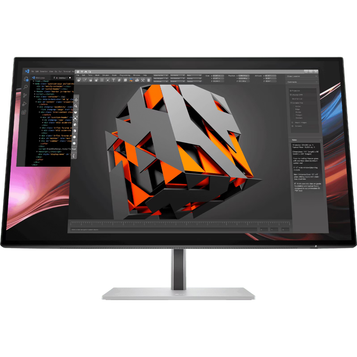 Монитор HP 27" 727pu Series 7 Pro (8J9E6AA)