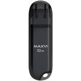 USB Flash накопитель 32Gb MAXVI P1 Black (FD32GBUSB20C10P1)