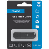 USB Flash накопитель 32Gb MAXVI P1 Black (FD32GBUSB20C10P1)