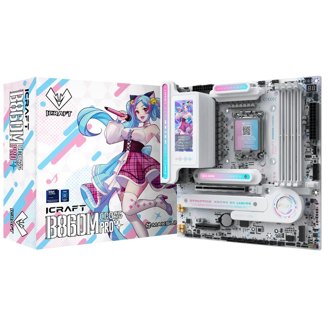 Материнская плата Maxsun iCraft B860M CROSS Pro - MS-iCraft B860M CROSS Pro - фото 7