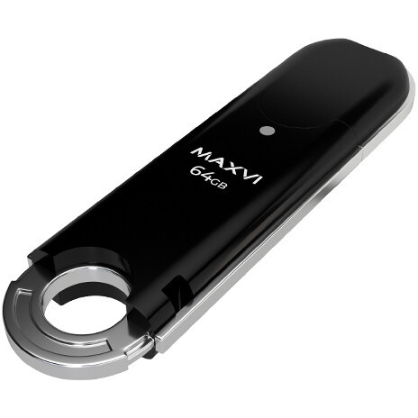 USB Flash накопитель 64Gb MAXVI P2 Black - FD64GBUSB20C10P2