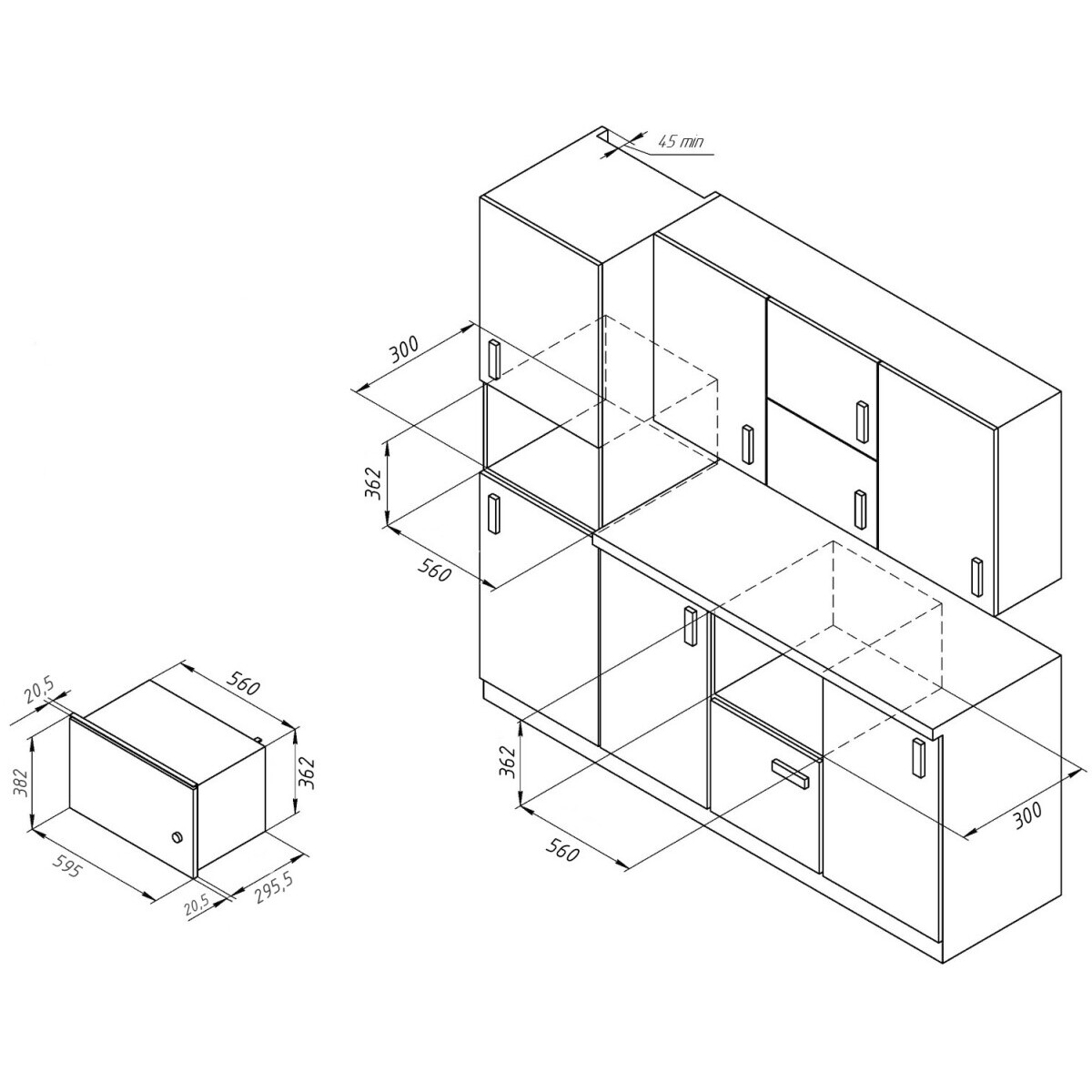 Встраиваемая микроволновая печь Kuppersberg HMW 626 B - фото 8