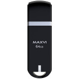 USB Flash накопитель 64Gb MAXVI P3 Black (FD64GBUSB20C10P3)