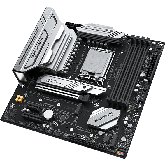 Материнская плата Maxsun Terminator B860M WIFI - MS-Terminator B860M WIFI - фото 2