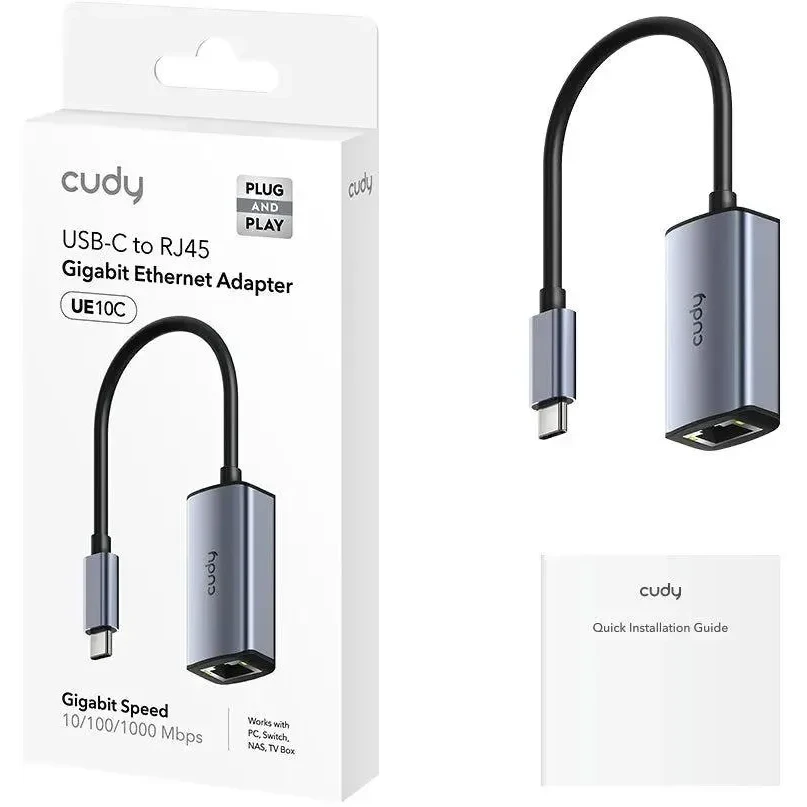 Сетевой адаптер Cudy UE10C - фото 2