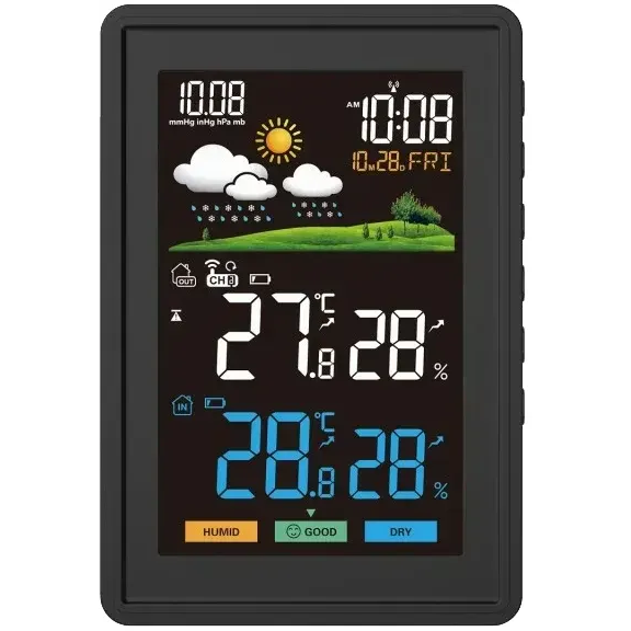 Метеостанция BALDR B0360WST2H2PR-V1 Black